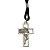 Crucifixo Face de Cristo com Cordão - Imagem 1