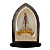 Capela de Nossa Senhora de Nazaré Resinada em MDF 15cm - Imagem 1