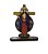 Adorno Pedestal de Jesus das Santas Chagas 9cm - Imagem 1