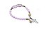 Pulseira Terço de Nossa Senhora do Perpétuo Socorro Compacto Roxo - Imagem 1