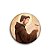 Boton São Francisco Alumínio Broche Alfinete - Imagem 1