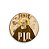 Boton São Padre Pio Alumínio Broche Alfinete - Imagem 1
