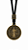 Cordão Medalha de São Bento Ouro Velho Metal - Imagem 2