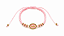 Pulseira de São Judas Tadeu Rosa Trançada - Imagem 3