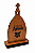 Mini Capela de Santo Antônio em MDF 10cm - Imagem 2