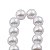 Kit Dezena Nossa Senhora de Guadalupe Pérola Abs Branca 8mm (3 unidades) - Imagem 3