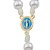 Kit Dezena Nossa Senhora Das Graças Pérola Abs Branca 8mm (3 Unidades) - Imagem 3