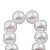 Kit Dezena Nossa Senhora Das Graças Pérola Abs Branca 8mm (3 Unidades) - Imagem 5