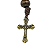 Kit Dezena Nossa Senhora do Carmo Madeira Marrom Escuro 8mm (3 Unidades) - Imagem 3
