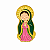 Boton Nossa Senhora do Carmo Colorido 3,2 cm - Imagem 1