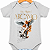 Body Infantil Unissex São Miguel Arcanjo - Cinza Cloud - Imagem 4