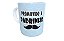 Caneca de cerâmica promovido a padrinho consagração crisma - Imagem 1