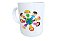 Caneca educação infantil presente criativo inclusão social - Imagem 2