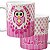 Caneca dinda coruja presente madrinha de consagração/crisma - Imagem 1