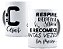 Caneca frase motivacional com nome e inicial personalizado - Imagem 1