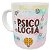 Caneca curso de psicologia presente criativo faculdade - Imagem 1
