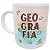 Caneca curso geografia presente professor profissão - Imagem 1
