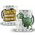 Caneca aniversáriante dino nome e idade personalizados - Imagem 1