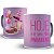 Caneca hoje é seu dia parabéns rosa presente aniversário - Imagem 1