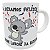 Caneca coala sejamos felizes porque loucos já estamos - Imagem 1