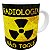 Caneca radiologia não toque presente profissão faculdade - Imagem 1
