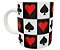 Caneca cartas nipes presente poker baralho cassino - Imagem 1