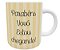 Caneca parabéns vovó estou chegando presente revelação bebê - Imagem 1