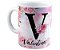 Caneca personalizada inicial+qualquer nome com foto presente - Imagem 2