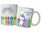 Caneca vai tomar no toba presente divertido unicórnio fofo - Imagem 1