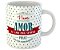 Caneca amor de te amo pra sempre com nome personalizado - Imagem 1