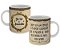 Caneca feliz bodas de papel com nome personalizado presente - Imagem 1