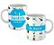 Caneca dentisa com nome personalizado dr, odontologia - Imagem 1