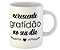 Caneca acrescente gratidão no seu dia presente criativo - Imagem 1
