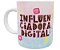 Caneca influenciadora digital presente profissão - Imagem 1