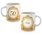 Caneca 50 anos bodas de ouro com nome personalizado presente - Imagem 1