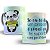 Caneca eu te suporto com facilidade presente panda irônico - Imagem 1