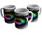 Caneca olho arco-íris lgbt gay pride presente orgulho - Imagem 1