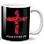 Caneca jesus te ama loves you cruz presente deus fé religião - Imagem 1