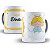 Caneca super dindo caneca com nome personalizado anjinho - Imagem 1