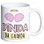Caneca dinda da guarda presente madrinha anjo amor love - Imagem 1