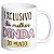Caneca exclusivo da melhor dinda do mundo madrinha presente - Imagem 1