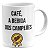 Caneca café a bebida dos campeões divertido presente - Imagem 1