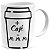 Caneca + café - mimim presente divertido café lover - Imagem 1