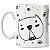 Caneca cachorrinho fofo buldogue cachorro dog pet pai de pet - Imagem 1