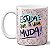 Caneca estuda que a vida muda presente professora - Imagem 1