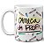 Caneca café, ensinar, dormir, repetir presente professora - Imagem 1