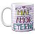 Caneca mãe amor eterno roxo presente dia das mães - Imagem 1