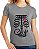 Camiseta camisa gestante esqueleto bebe gravida gravidez - Imagem 3