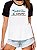 Camiseta madrinha de coracao camisa dinda presente raglan - Imagem 2