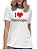 Camiseta i love psicologia curso faculdade camisa - Imagem 1